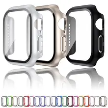 Glass+Cover For Apple Watch Case