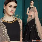 Black color lehenga choli