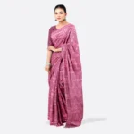 Mulbeery Violet Tant Saree