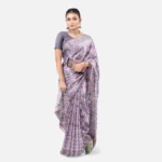 Ash Lavender Tant Saree