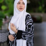 white hijab