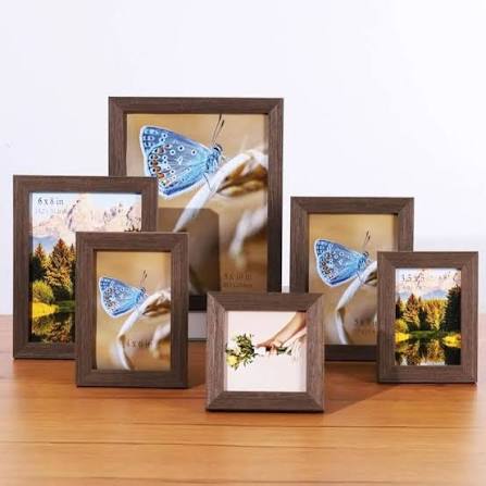 wooden photo frame